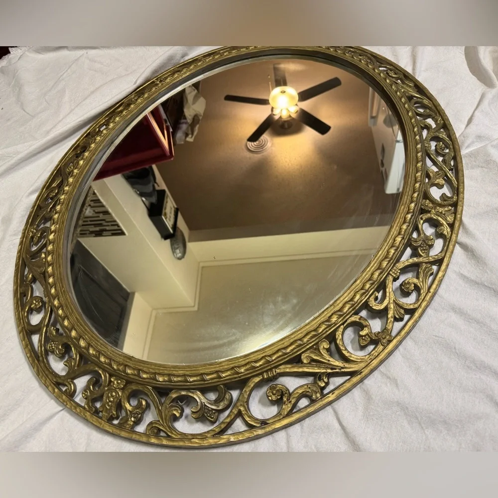 Vintage Syroco Mirror 35
